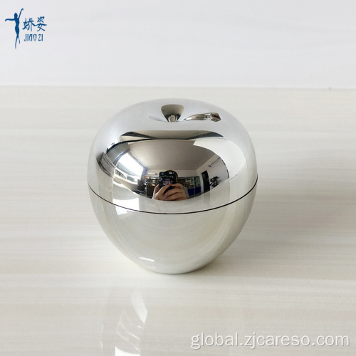 Plastic Cream Jar 30ml Gold Apple Plastic Fruit Plastic Jar Supplier